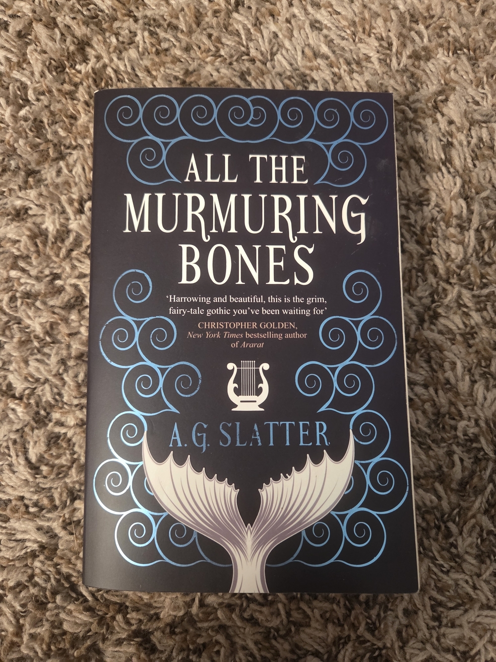 All The Murmuring Bones - Blue Cover